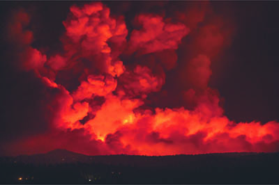 Caldor Fire, 2021-©Larry Angier